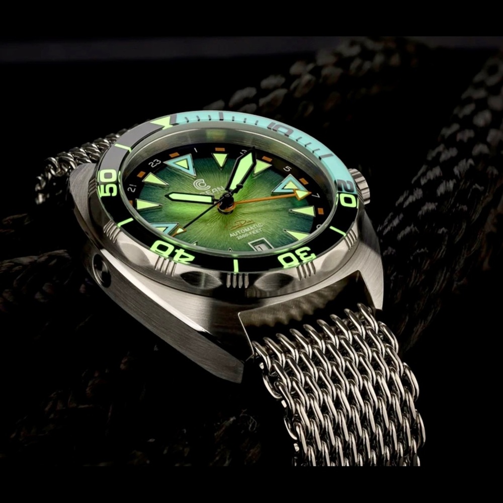 Ocean Crawler Core Diver GMT V2 Watch Sapphire